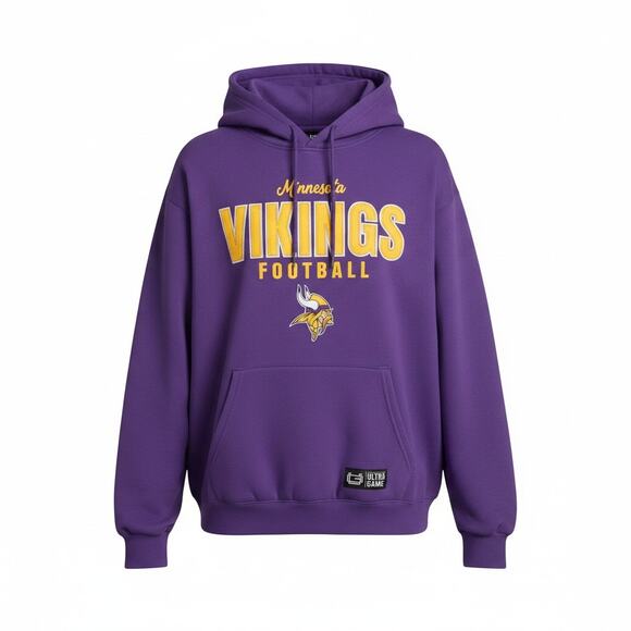 NFL Other - Minnesota Vikings NFL Hoodie Purple Graphic Football NWT XL